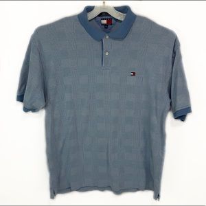 Tommy Hilfiger blue polo EUC